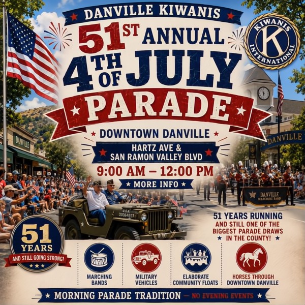 Danville Kiwanis 51st Annual 4th of July Parade