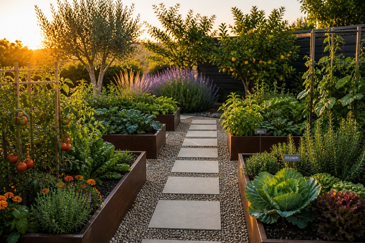 Edible Homestead landscape style