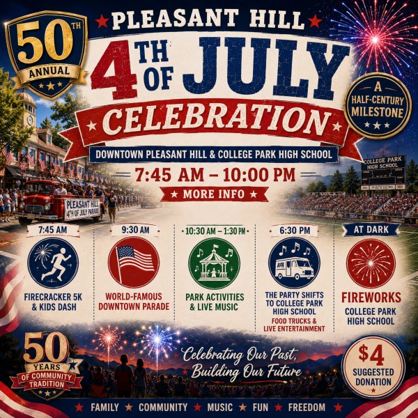 Pleasant Hill 50th Annual 4th of July Celebration